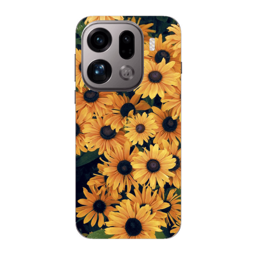 Oppo Find X9 Pro Daisy Transparent Silicone TPU Θήκη